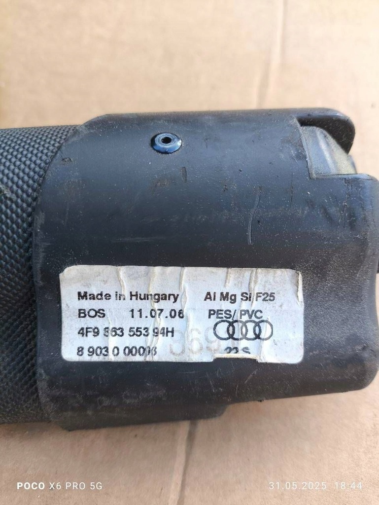 фото №10, Audi a6 s6 c6 4f 2007r , шторка багажника 4f986355394h