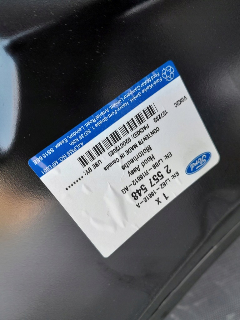 фото №9, Ford mustang mach-e капот перед передняя oryg