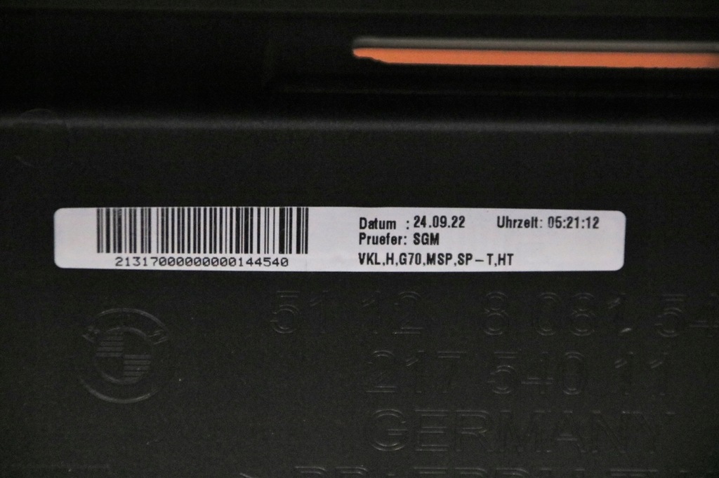 фото №10, Bmw 7 g70 m-pakiet бампер задня задній usa 6xpdc c4a