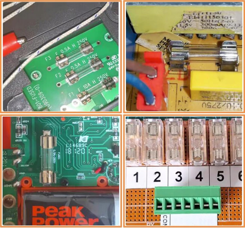 Набір запобіжників szklanych wta 250v 5x20 mm - 6x30 mm 250 szt 1a-20a Київ