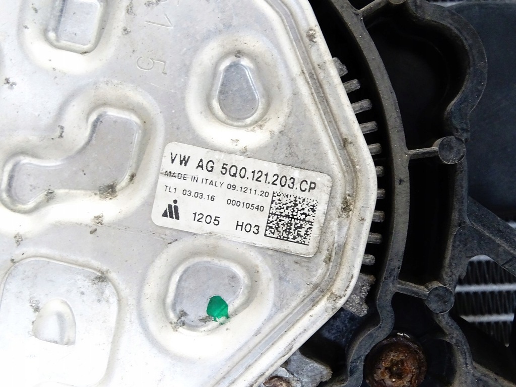 фото №13, Pas передний перед усилитель радиатор комплект vw passat b8 14- 2.0 tdi