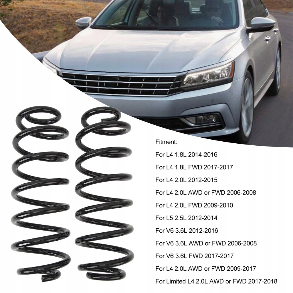 фото №9, 2 szt. пружина гвинтова заднього підвіска