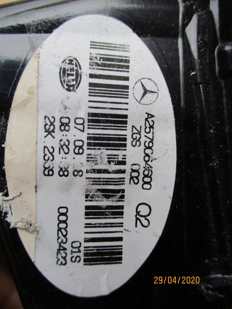 фото №7, Mercedes cls w257 лампа задня ліва w кришка led