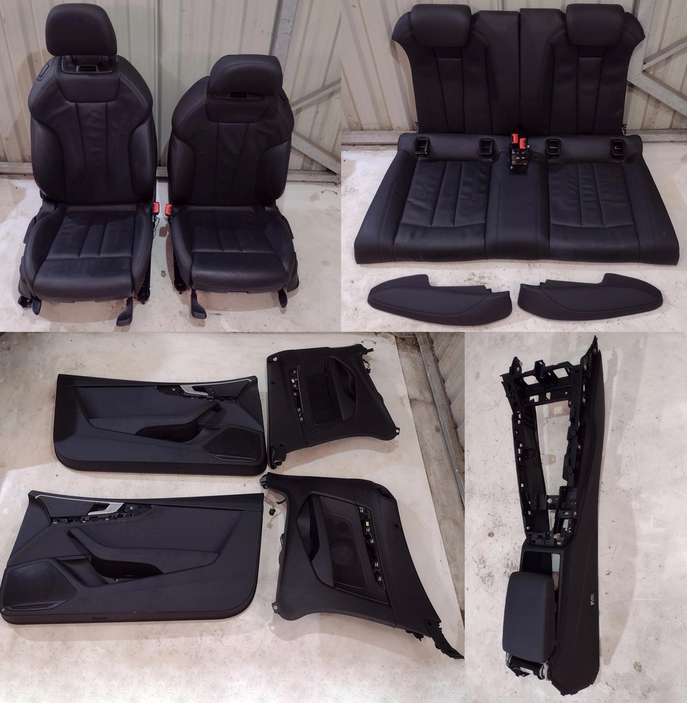 фото №1, Audi a5 8w 8w7 cabrio сиденья обивка кожа