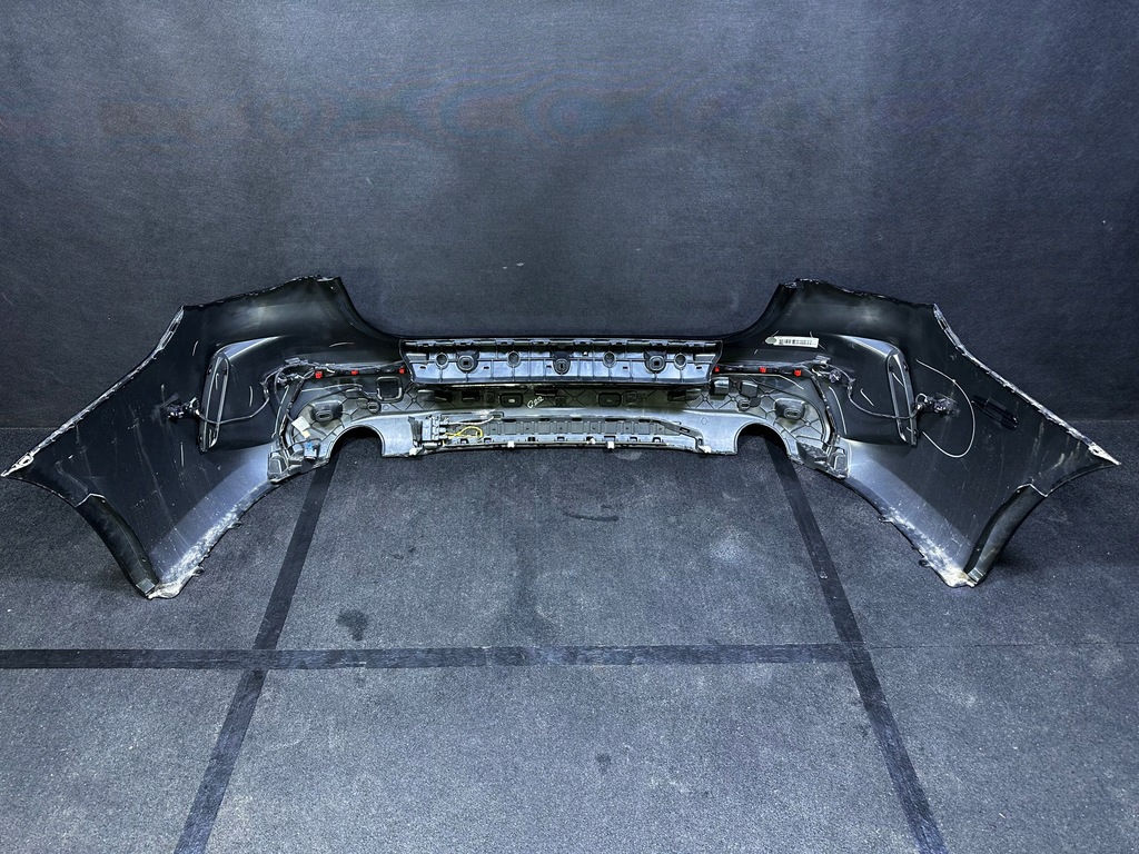 фото №13, Bmw 4 g22 g23 m-pakiet kompletny бампер задній 6xpdc 475 black sapphire