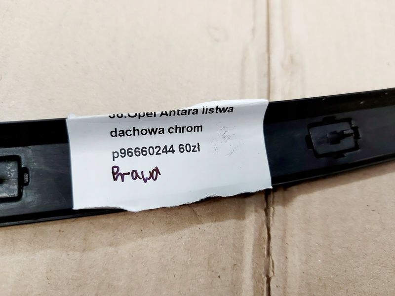 фото №8, Opel antara молдинг дахова хром права p96660244