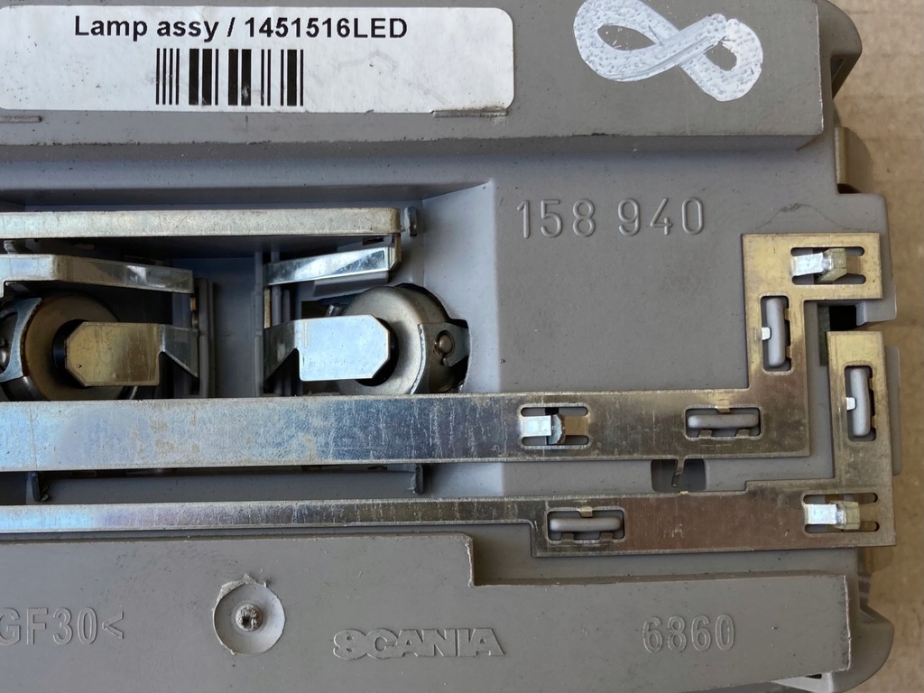 фото №3, Лампа салонна - scania r 1451516