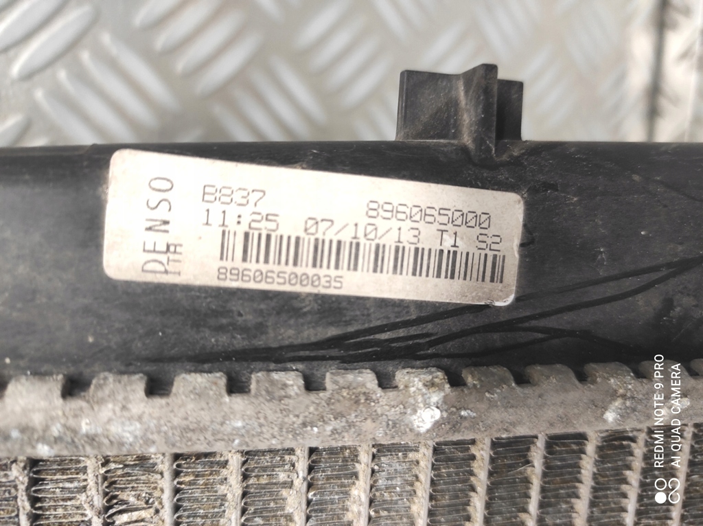 фото №16, Радиатор wody 896065000 51938013 fiat doblo ii opel combo d 1.3