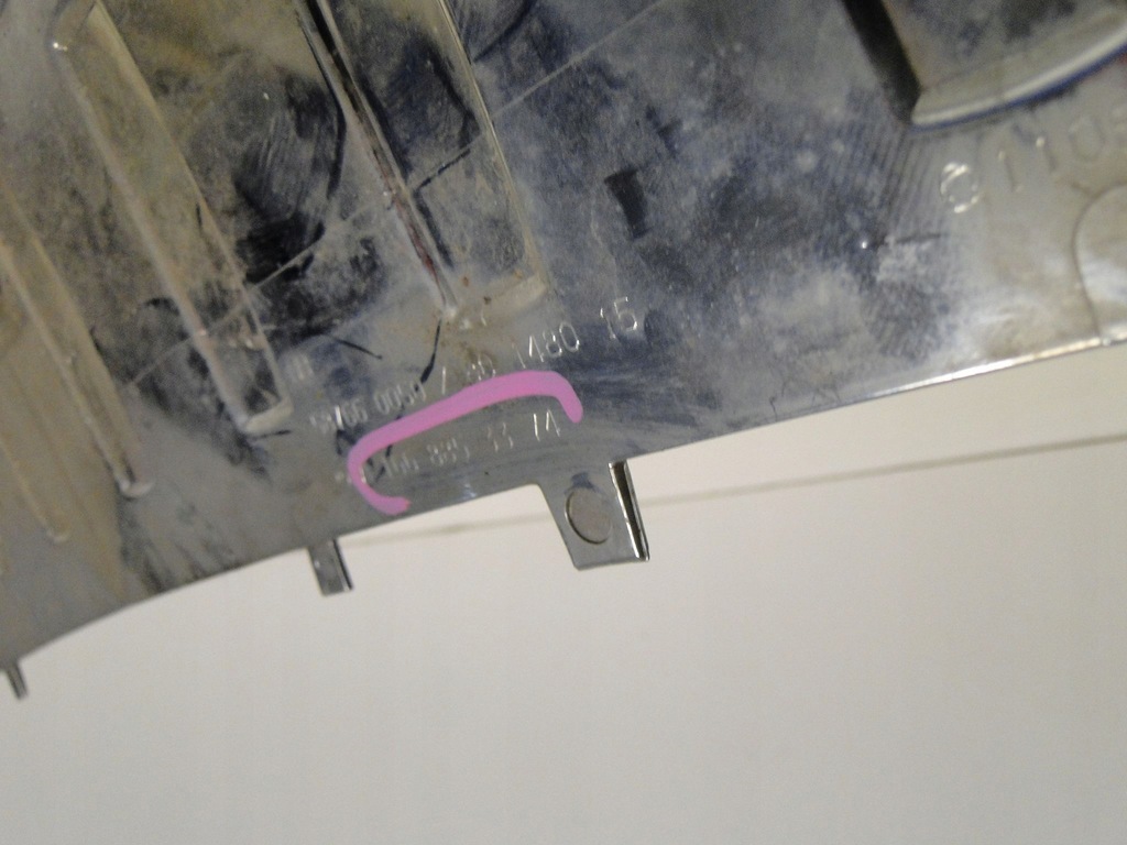 фото №7, Mercedes gle w166 166 молдинг защита хром задняя