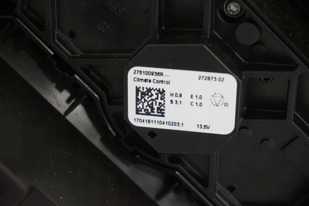 фото №8, Панель кондиционера renault clio v 275100936r