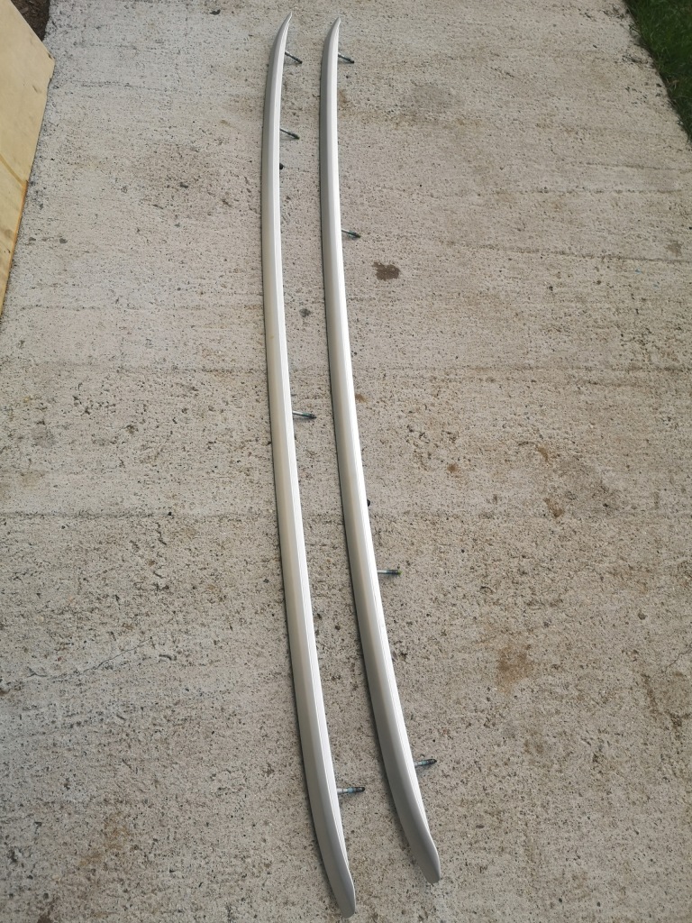 Купить Рейлинги кровельные хром mat правый  левое  audi a6 c7