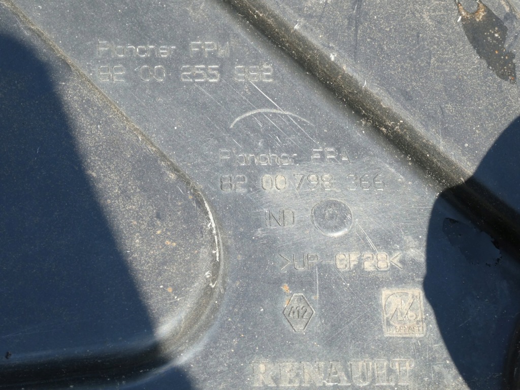 фото №3, Піддон багажника renault scenic ii 8200255982