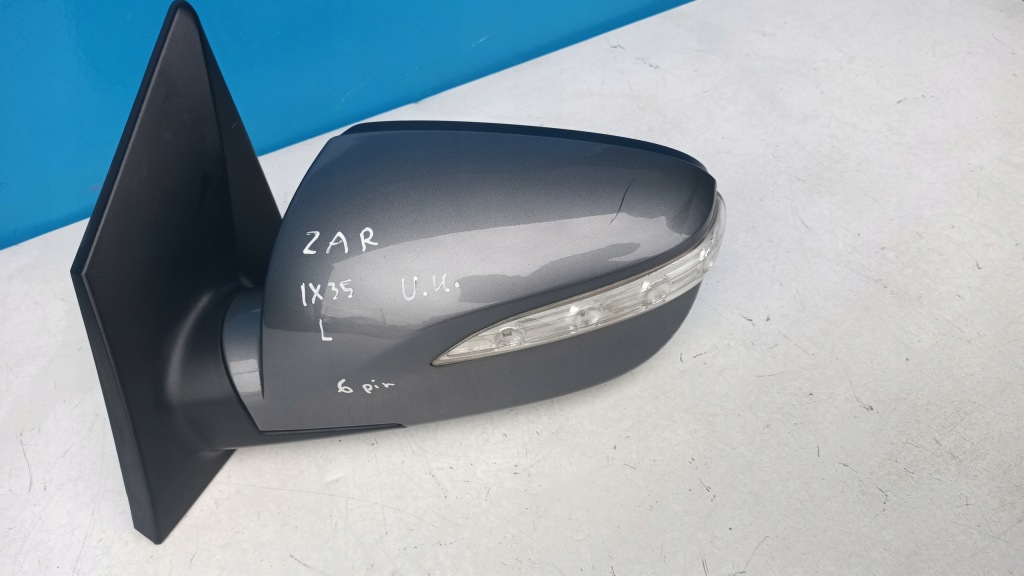 фото №1, Hyundai ix35 lift дзеркало зовнішнє ліва zar 6pin ang.