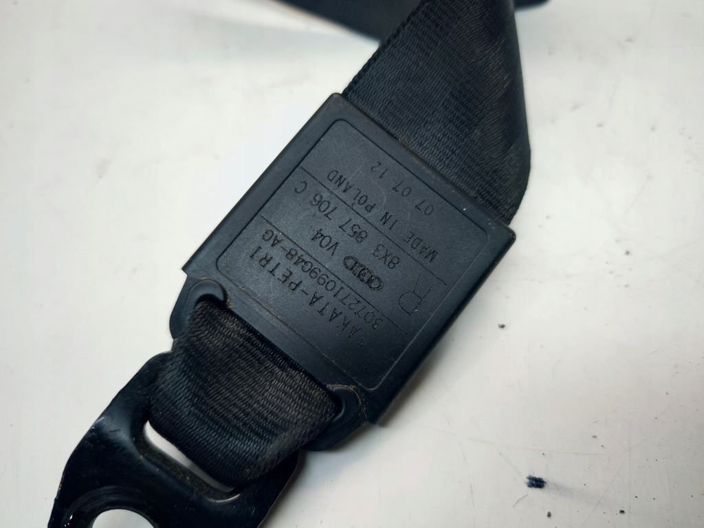 фото №5, Pas безопасности правый перед audi a1 8x 3-дверь 8x3857706c