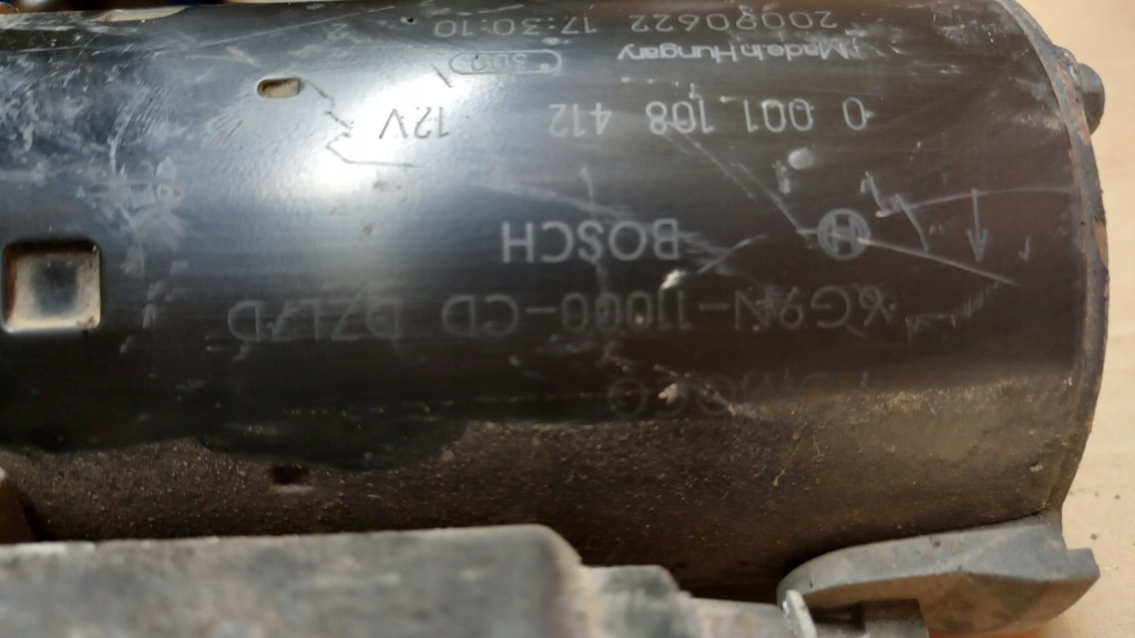 Volvo xc 90 стартер 0001108412 6g9n-11000-cd Оригінал