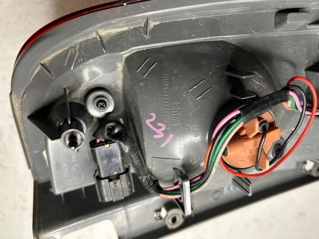 фото №6, Hyundai h-1 2008- лампа задня права oryg st.bdb