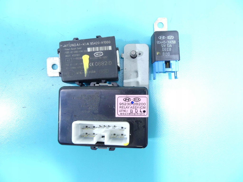 фото №12, Бортовий комп'ютер набір hyundai santa fe ii 06-12 2.2 crdi