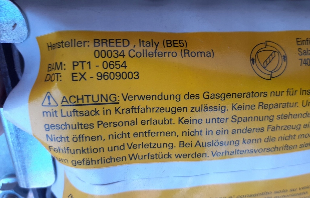 фото №9, Приборная панель приборная консоль 2x air bag ремни konplet alfa romeo 147 3d