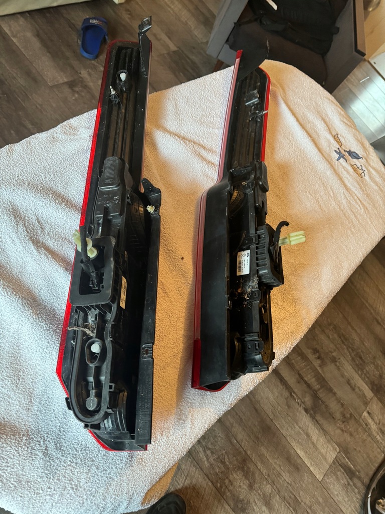 фото №11, Ford transit custom лампи задні комплект оригінальні