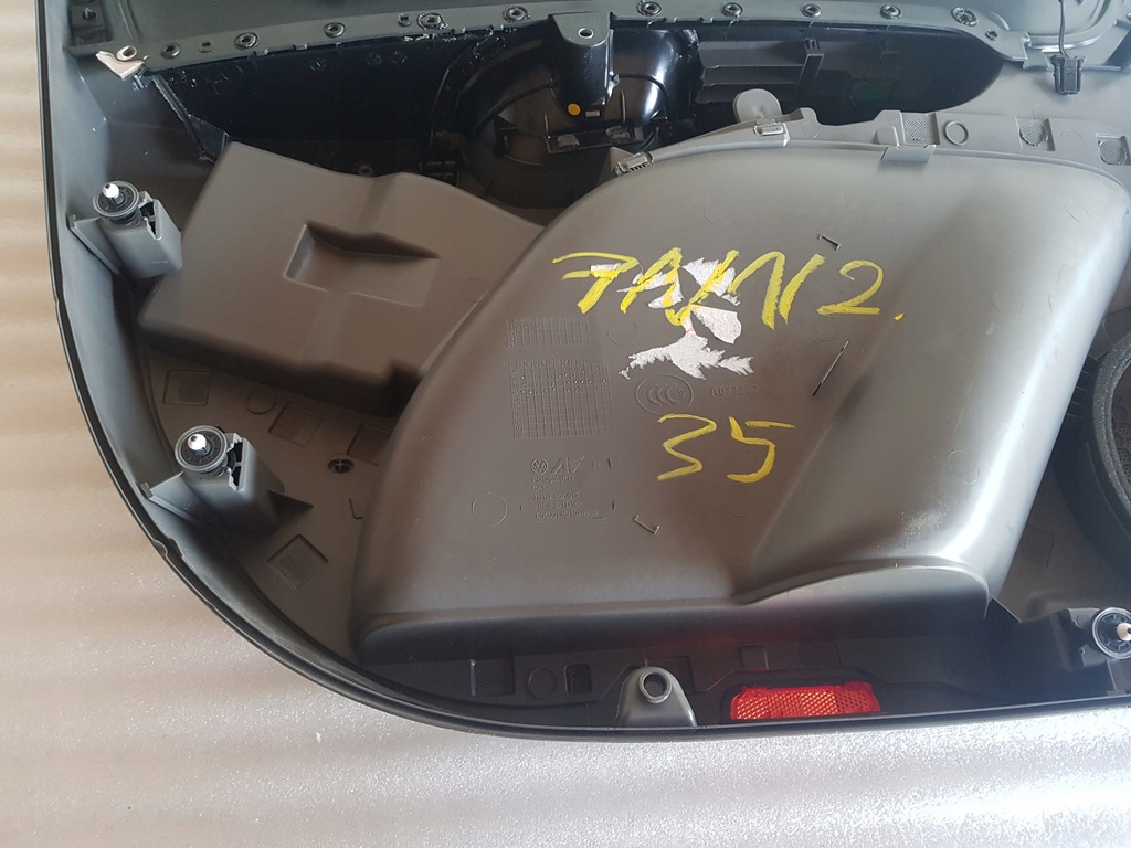 фото №9, Vw sharan 7n обшивка оббивка двері правий перед