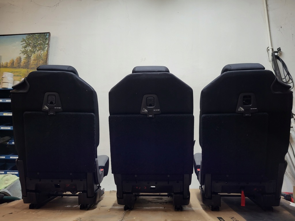 фото №8, Citroen c4 picasso ii сидіння заднє сидіння ремені комплект