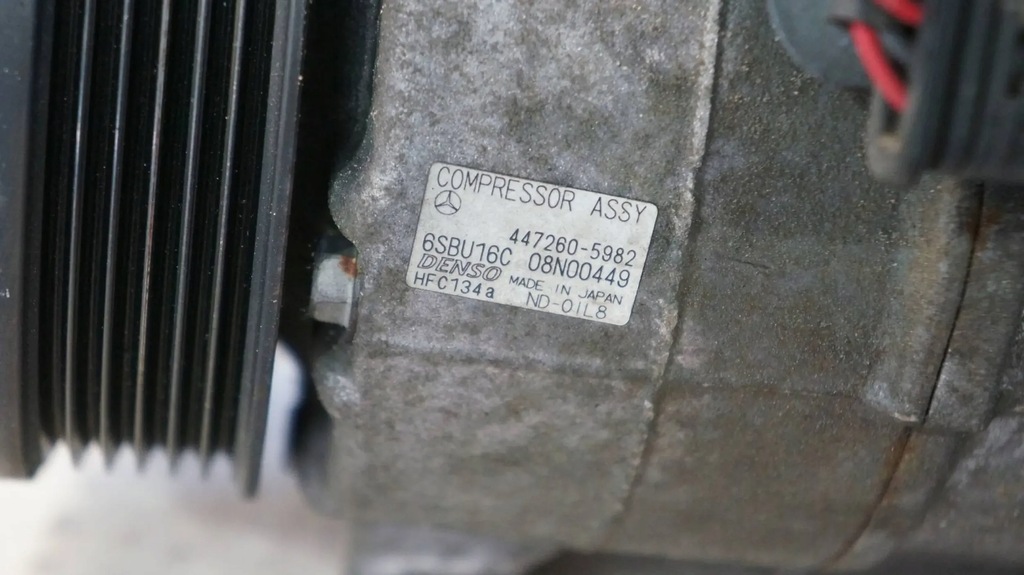 фото №5, Компрессор кондиционера 447260-5982 mercedes slk w172 r172