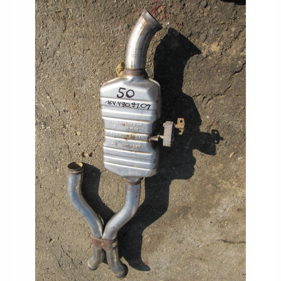 Гаситель средний mercedes-benz ml w164 164 a1644909101 с Разборки
