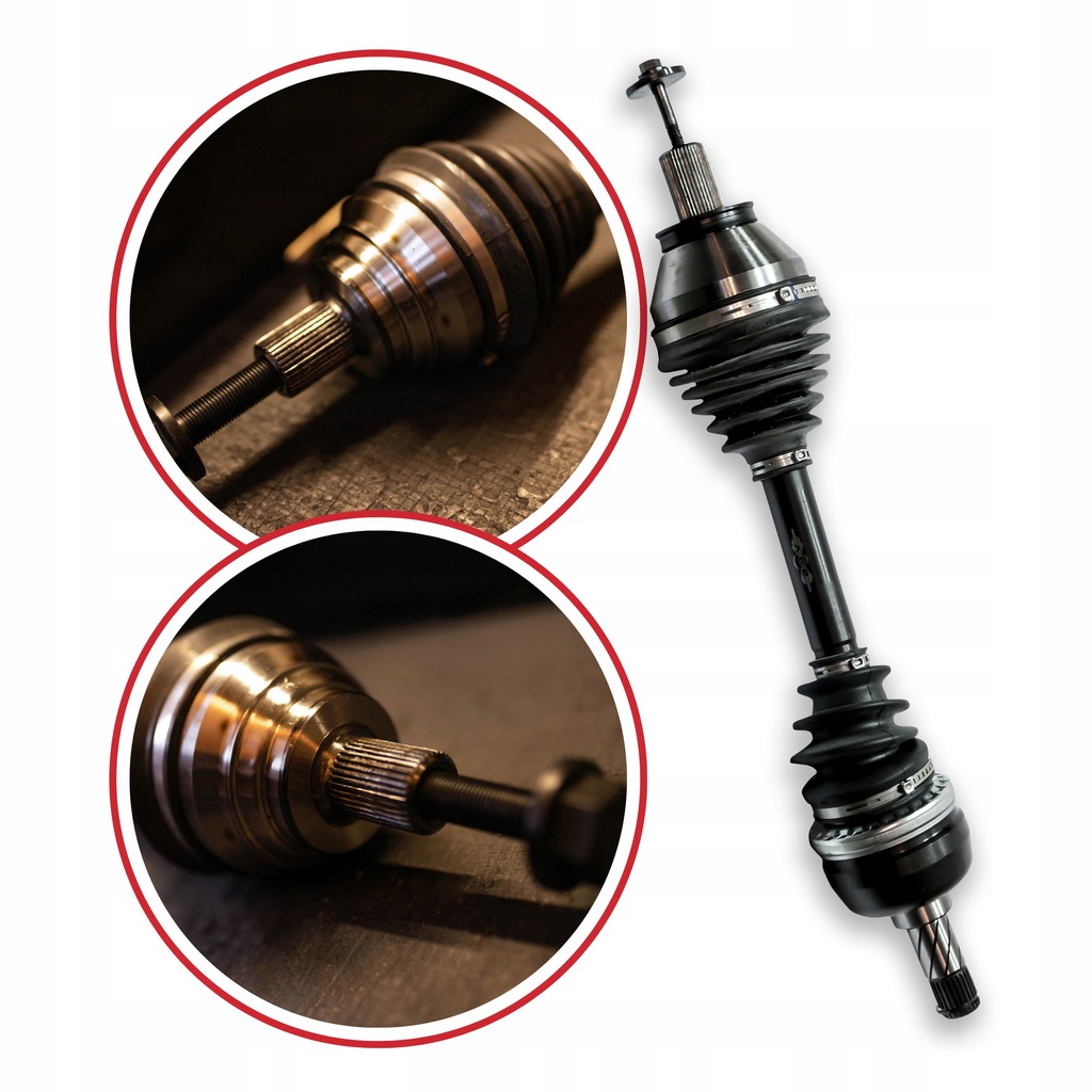 фото №5, Приводной вал левая ford mondeo 4 iv ba7 2.5 механическая коробка передач nowa