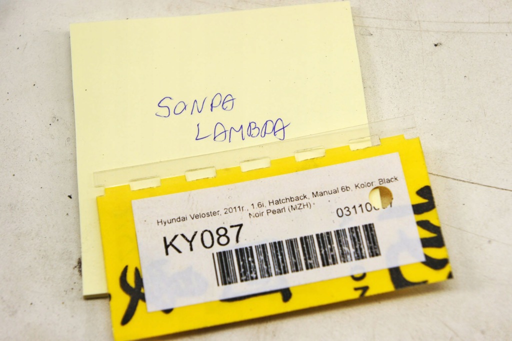 фото №5, Ky087 hyundai veloster i 1.6i датчик лямбда-зонд