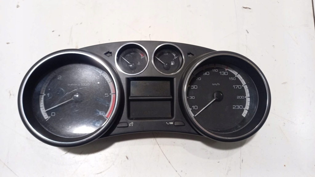 фото №1, Peugeot 308 счетчик приборная панель 9665107480 !!!!