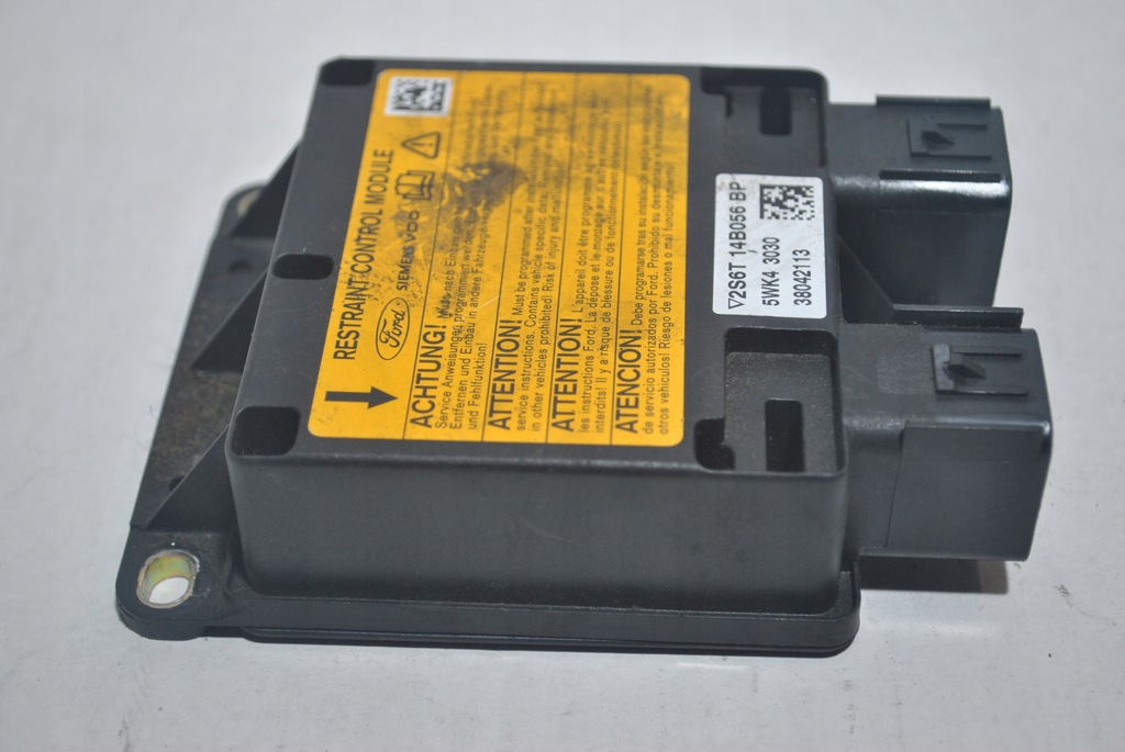 фото №7, Датчик модуль подушка безопасности ford fiesta mk6 2s6t14b056bp