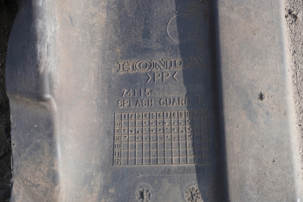 фото №9, Honda jazz iii защита нижняя 74641-tf0-g00-51 74165 74112-tf0-g00 74115