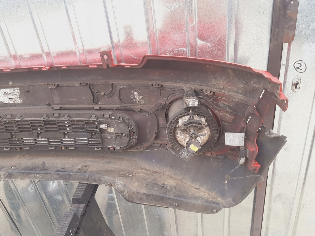 фото №13, Бампер перед передній mini cooper r56 lata 2006-2010 колір 851/3 chili red