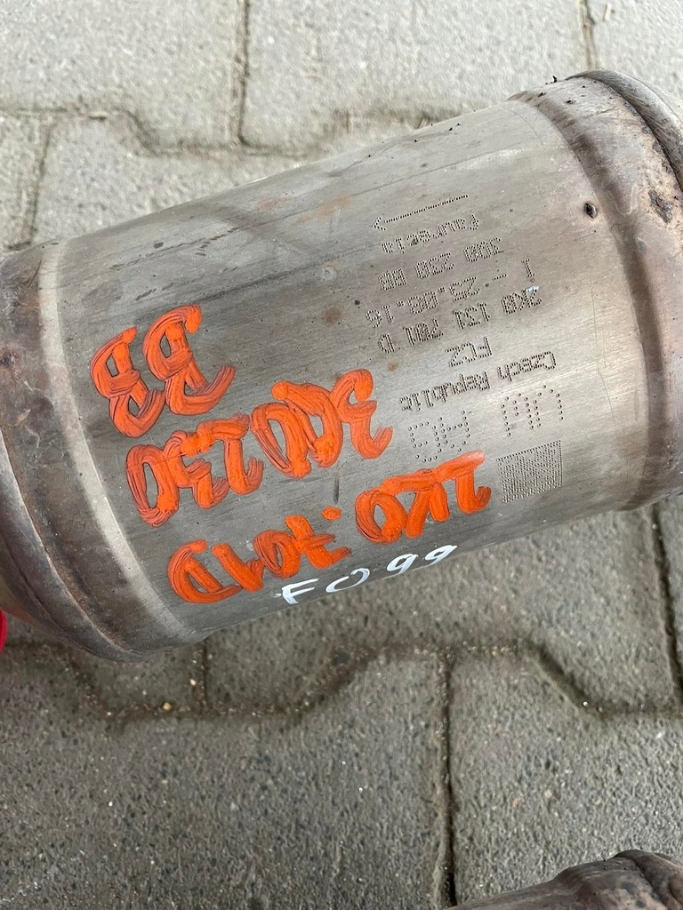 фото №8, Vw caddy катализатор dpf 2k0131701c 2k0131701d