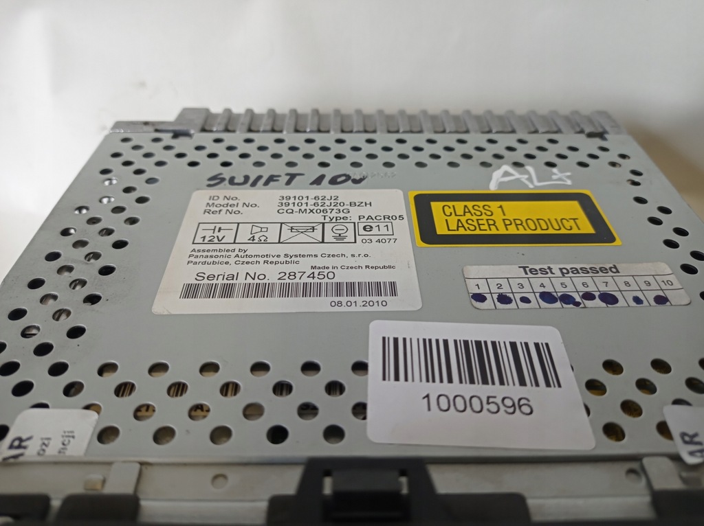 фото №6, Радіо cd suzuki swift 3910162j2