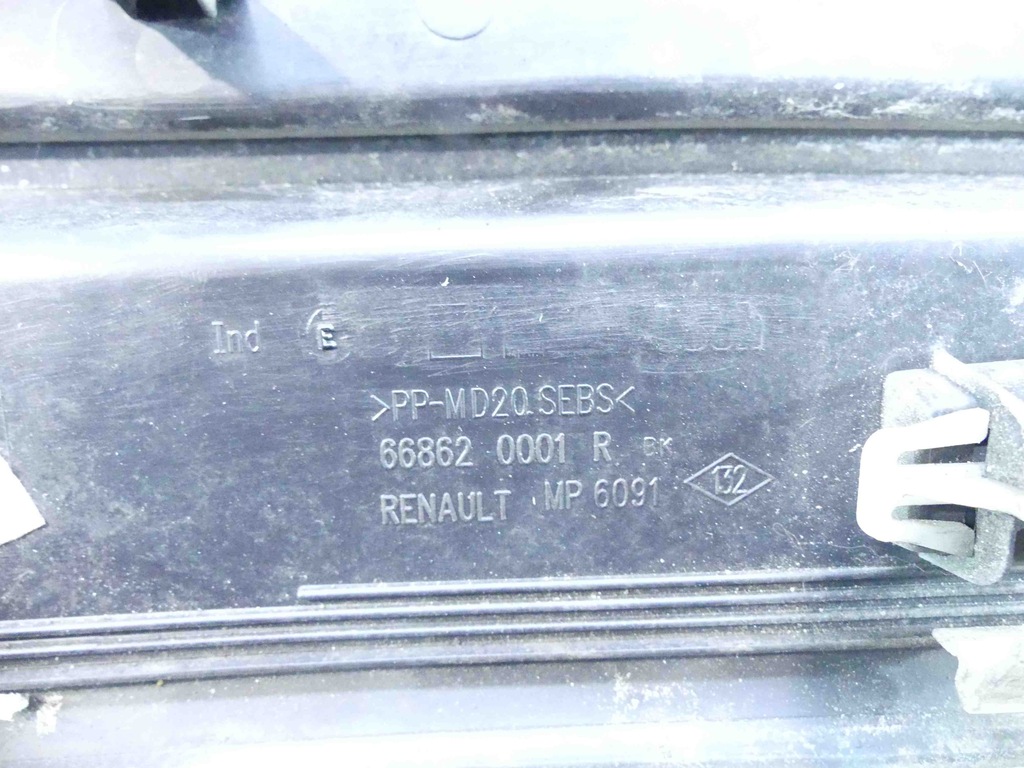 фото №8, Жабо renault laguna iii coupe 668620001r eu