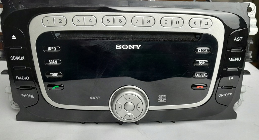 фото №1, Радіо ford s-max galaxy mondeo mk4 7s7t18c939ce