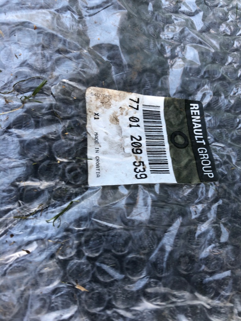 Бампер задняя задний renault clio ii 2 lift Оригинал