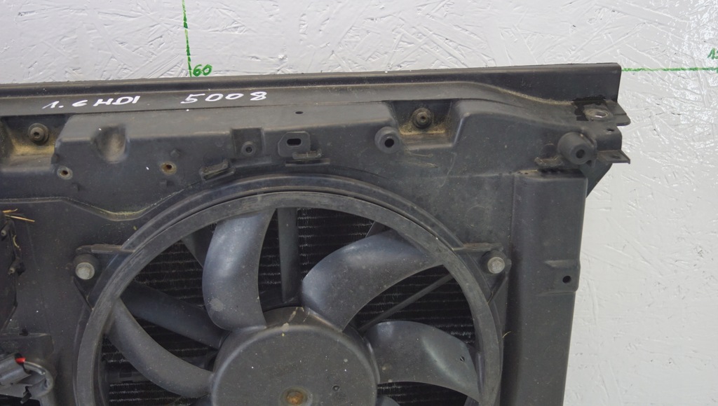 фото №11, Pas передний радиатор peugeot 5008 1.6hdi