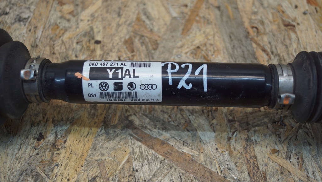 фото №5, Приводной вал правый левый перед audi a4 b8 a5 8t 8k0407271al