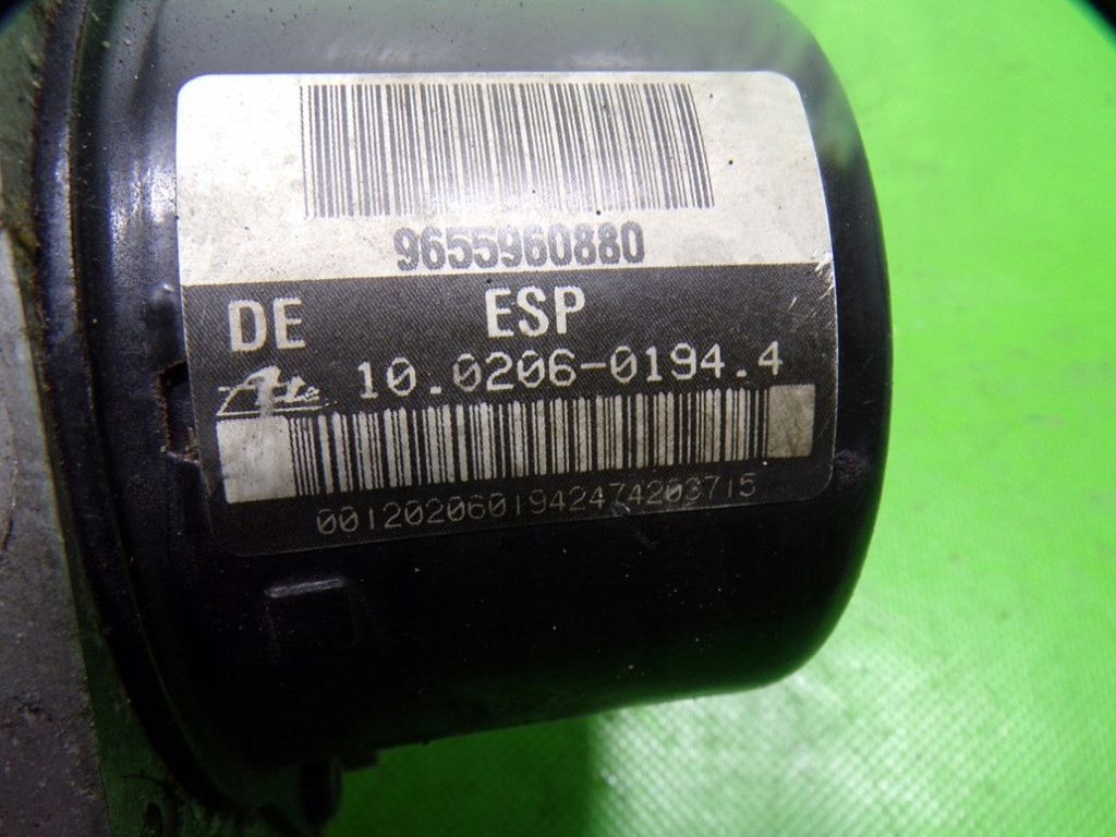 фото №7, Peugeot 206 sw 1.6 hdi насос abs тормозная 10096011503 9655960880