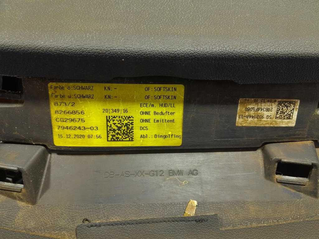 фото №5, Bmw 7 g11 g12 lci панель приладів приладова консоль панель приладів eu