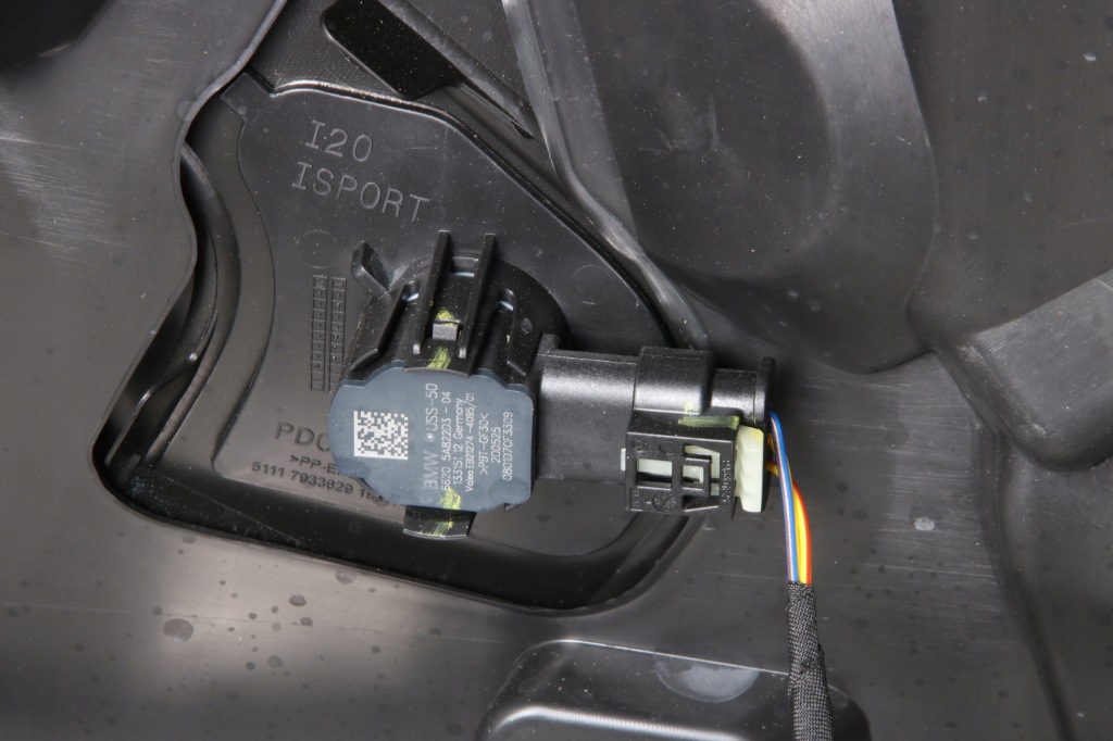 фото №12, Bmw ix i20 lci бампер передній перед m-pakiet pdc джгут kompletny c7a usa