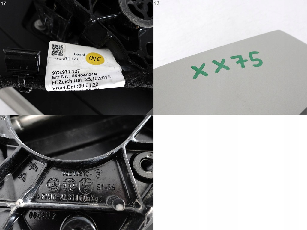 фото №15, Porsche cayenne 9y3 coupe крышка багажника механизм привод спойлер спойлер крыло задняя