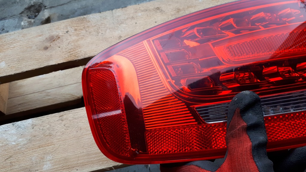 фото №9, S4 b8 a4 лампа левая левый задняя w крыло led sedan