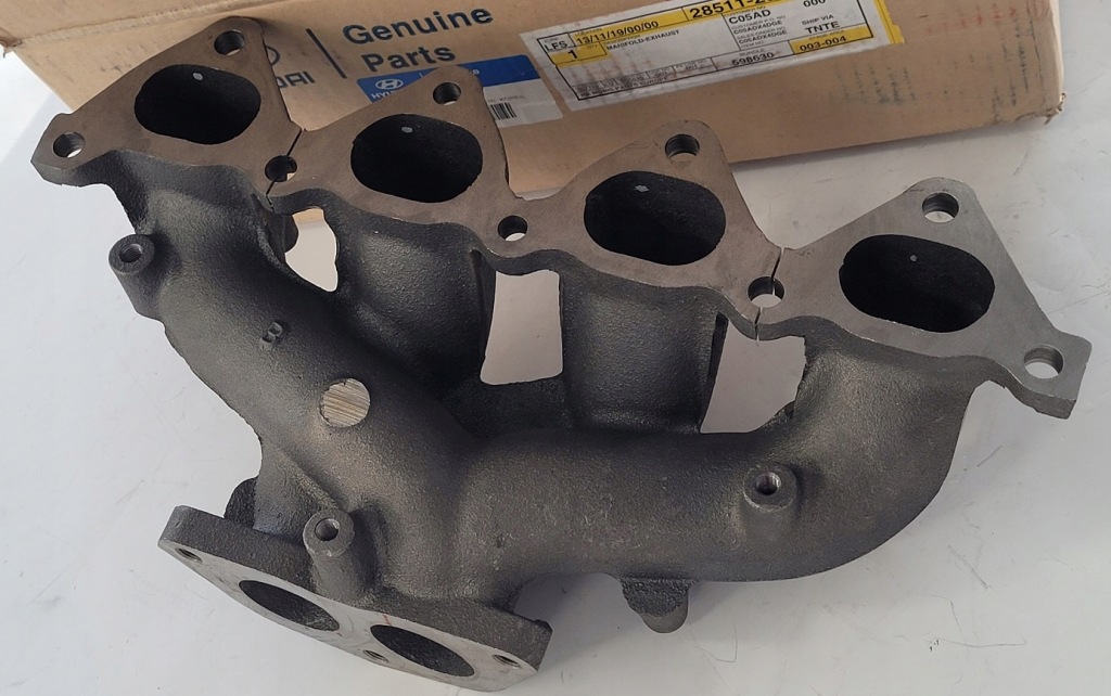 фото №1, Колектор випускний hyundai coupe tucson lantra kia