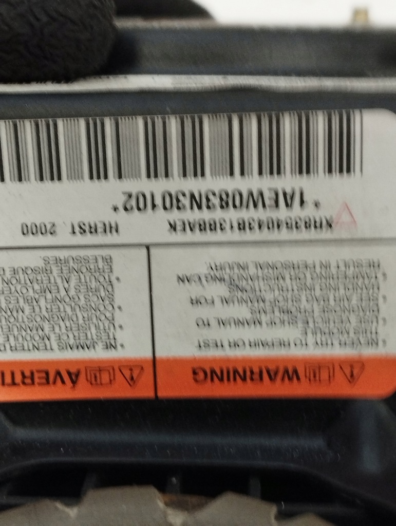 фото №13, Jaguar s-type подушка подушка безпеки водія bam-pt1-0474