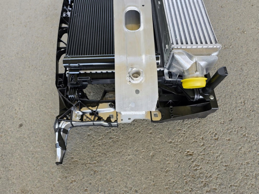 фото №11, Комплект радіатор вентилятори pas передній балка audi s4 b9 8w 3.0 tdi