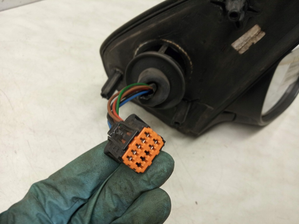 фото №6, Зеркало правое 7pin peugeot 206 plus + euro ewpb