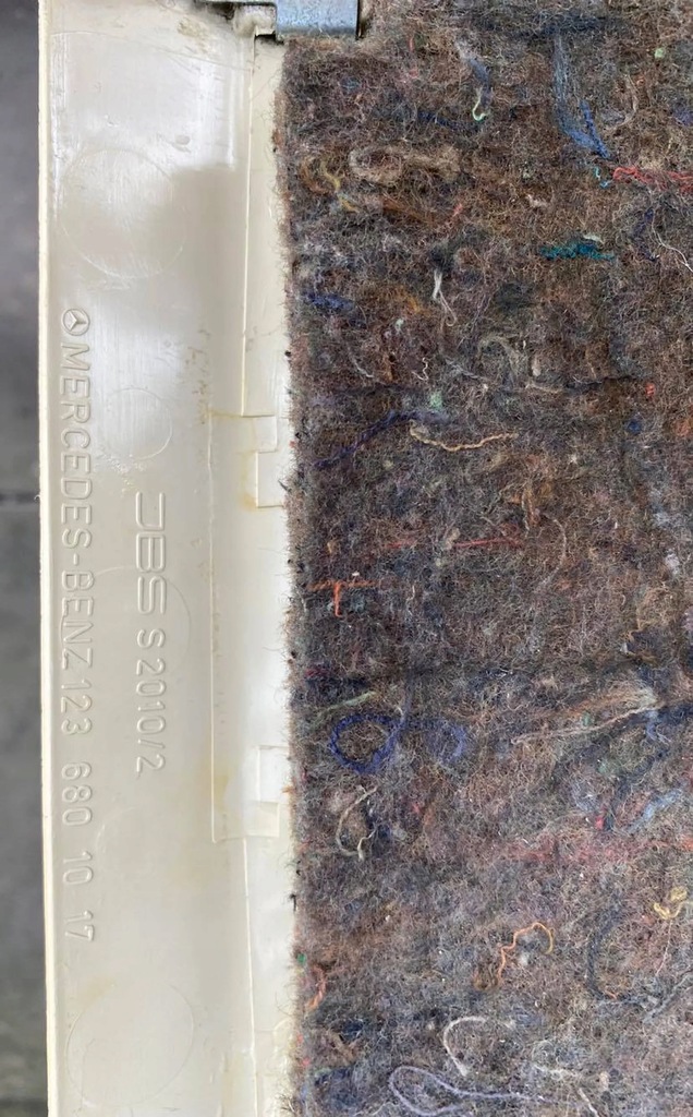 фото №7, Mercedes-benz w123 захист консолі cream